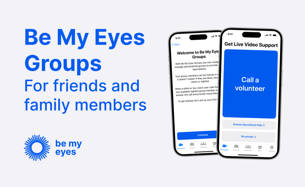 Be My Eyes Groups